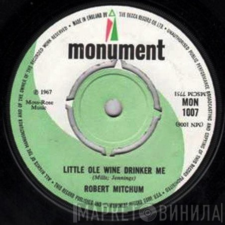 Robert Mitchum - Little Ole Wine Drinker Me / Walker's Woods