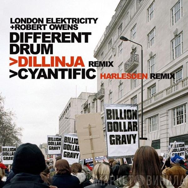 Robert Owens, London Elektricity - Different Drum (Dillinja Remix) / Harlesden (Cyantific Remix)