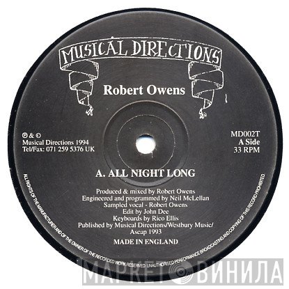 Robert Owens  - All Night Long