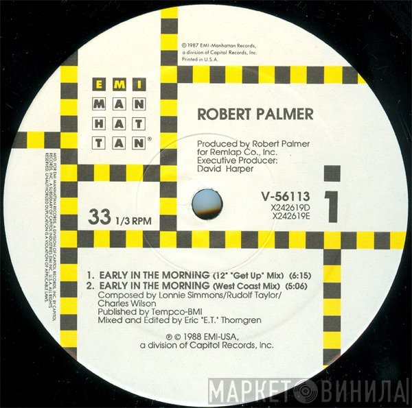 Robert Palmer - Early In The Morning