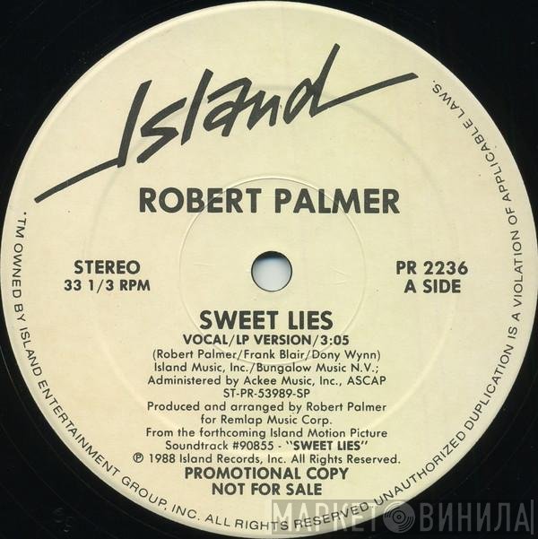 Robert Palmer - Sweet Lies