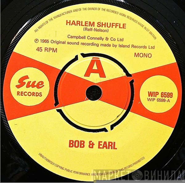 Robert Parker, Bob & Earl, Donnie Elbert - Harlem Shuffle / Let's Go Baby / A Little Piece Of Leather
