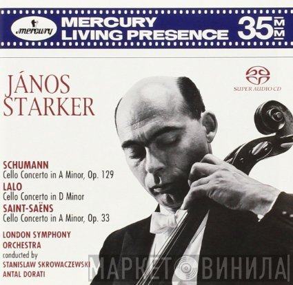 Robert Schumann / Édouard Lalo / Camille Saint-Saëns - Janos Starker, The London Symphony Orchestra, Stanislaw Skrowaczewski / Antal Dorati  - Cello Concertos
