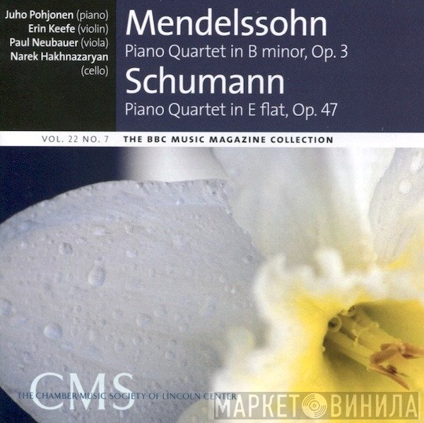 Robert Schumann, Felix Mendelssohn-Bartholdy - Piano Quartet In B Minor, Op. 3 / Piano Quartet In E Flat, Op. 47