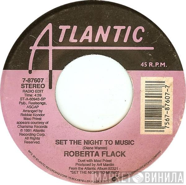 Roberta Flack  - Set The Night To Music / Natural Thing