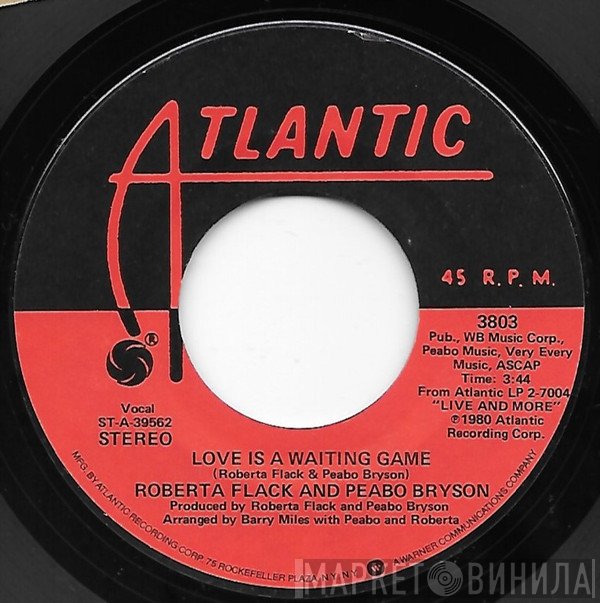 Roberta Flack, Peabo Bryson - Love Is A Waiting Game