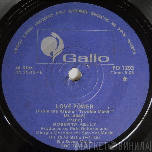 Roberta Kelly  - Love Power / Innocent