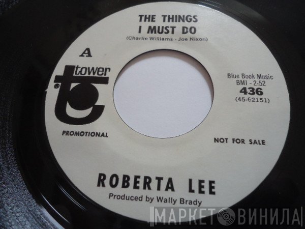 Roberta Lee - The Things I Must Do