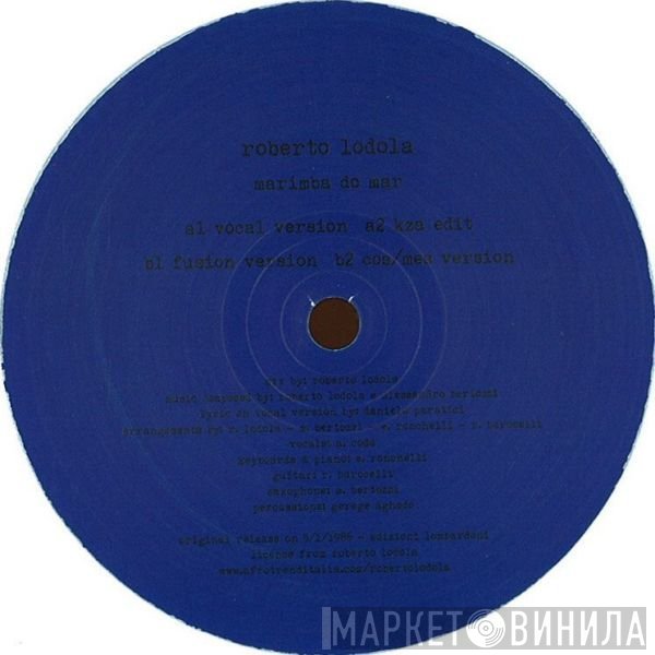 Roberto Lodola - Marimba Do Mar