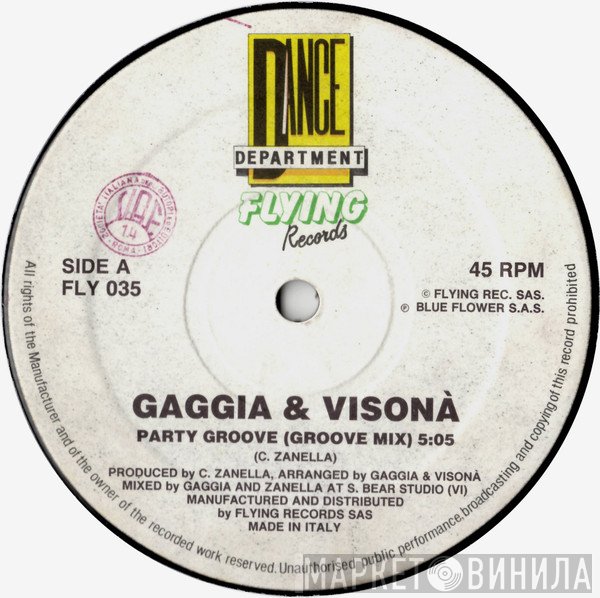 Roberto Visona, Luciano Gaggia - Party Groove