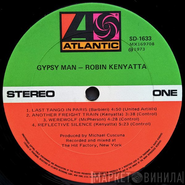 Robin Kenyatta  - Gypsy Man