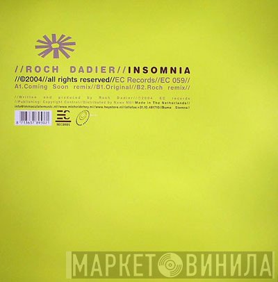 Roch Dadier - Insomnia