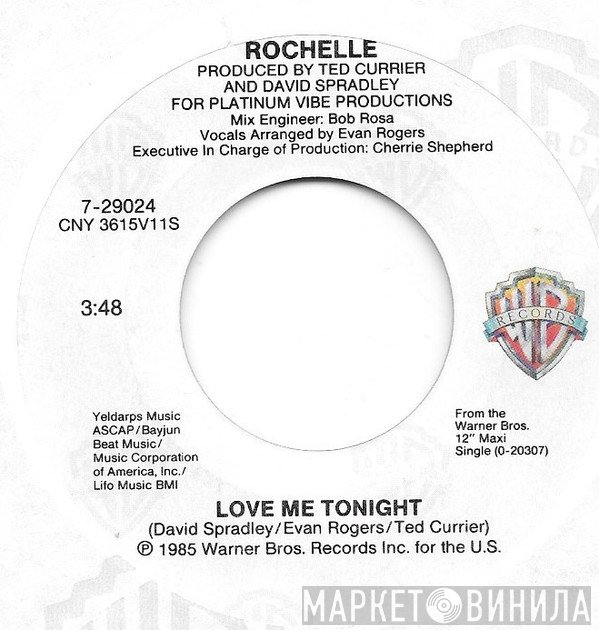 Rochelle - Love Me Tonight