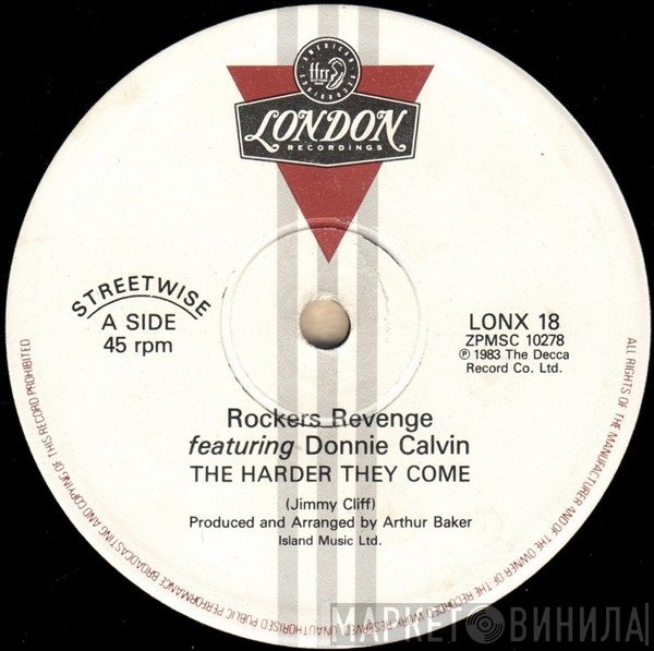 Rockers Revenge, Donnie Calvin - The Harder They Come