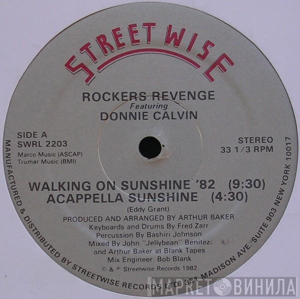 Rockers Revenge, Donnie Calvin - Walking On Sunshine ‘82