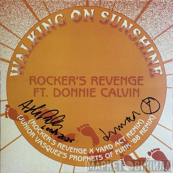 Rockers Revenge, Donnie Calvin - Walking On Sunshine