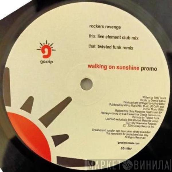 Rockers Revenge - Walking On Sunshine