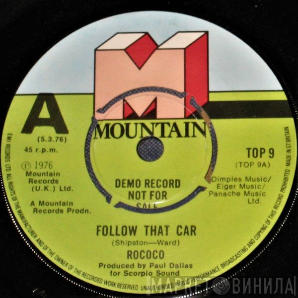 Rococo  - Follow That Car