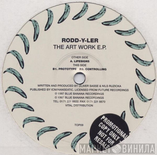 Rodd-Y-Ler - The Art Work E.P.