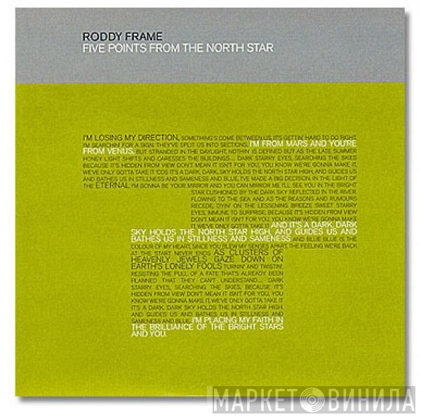 Roddy Frame - Five Points From The North Star
