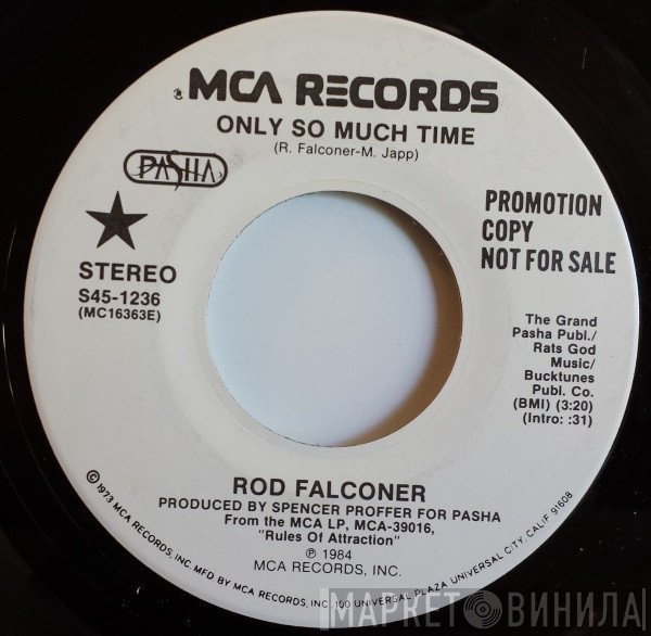 Roderick Falconer  - Only So Much Time