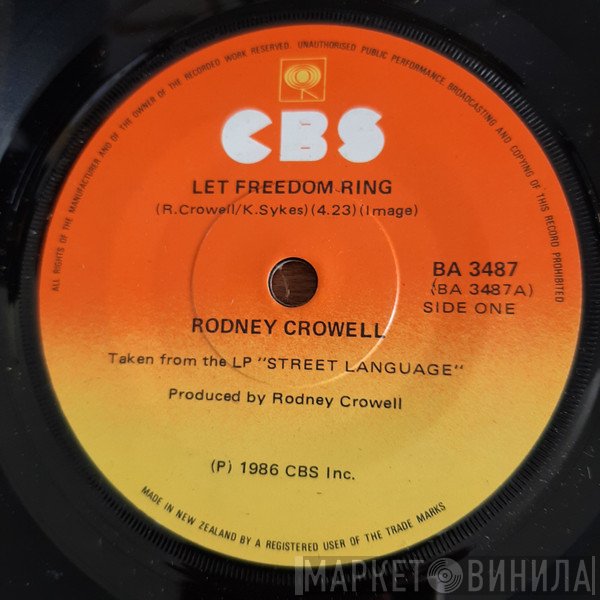 Rodney Crowell  - Let Freedom Ring