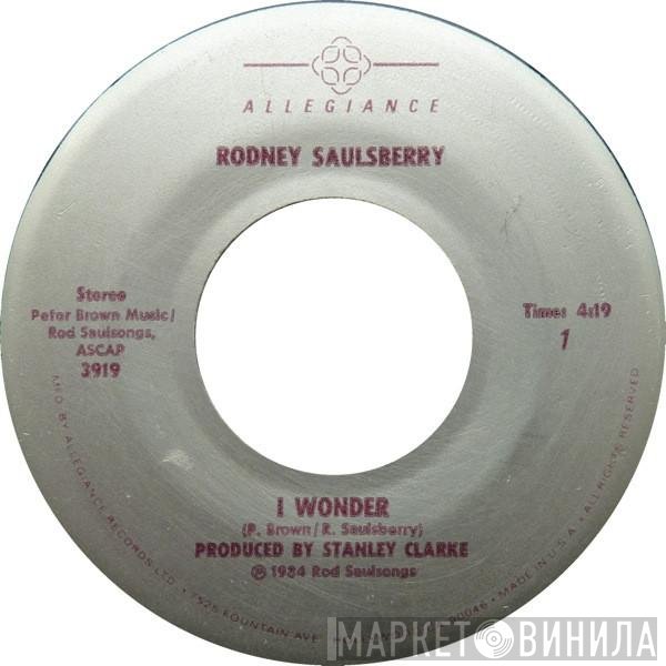 Rodney Saulsberry - I Wonder / Her Song