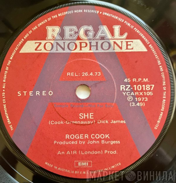 Roger Cook  - She