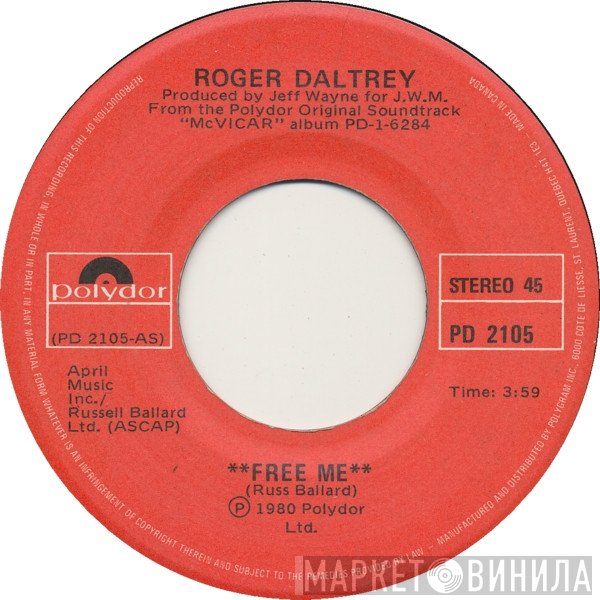 Roger Daltrey  - Free Me