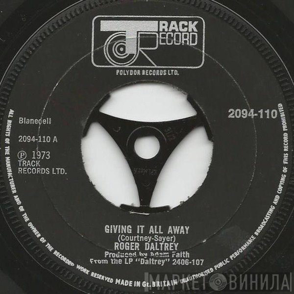 Roger Daltrey - Giving It All Away