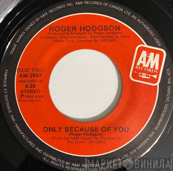 Roger Hodgson  - In Jeopardy