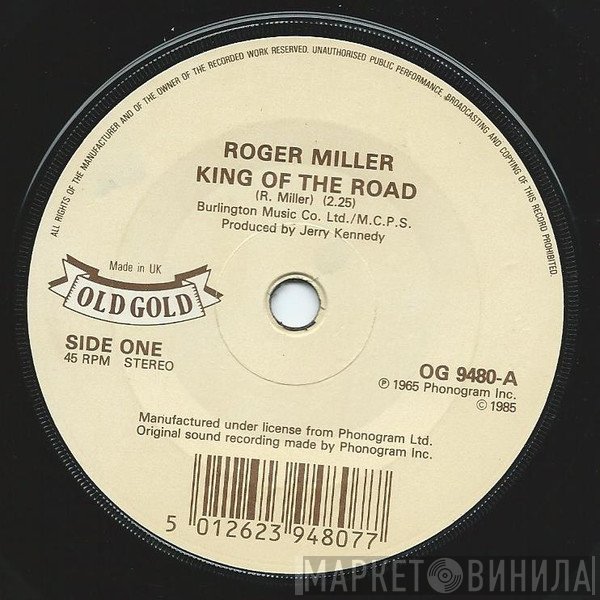Roger Miller - King Of The Road / Little Green Apples