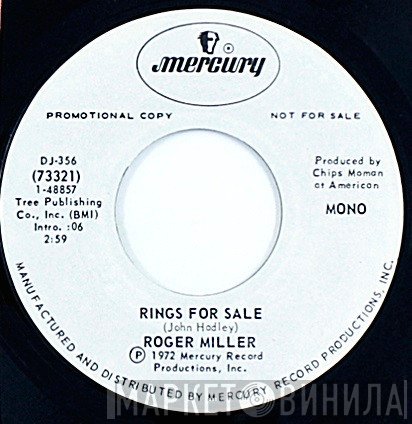 Roger Miller  - Rings For Sale