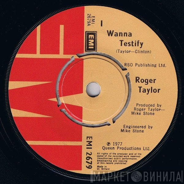 Roger Taylor  - I Wanna Testify