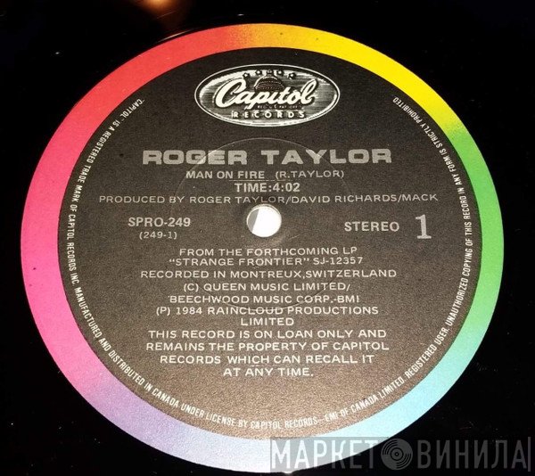 Roger Taylor  - Man On Fire