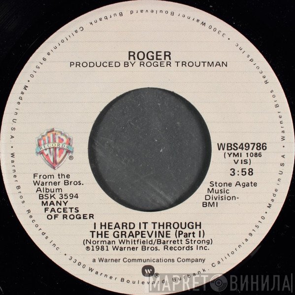 Roger Troutman - I Heard It Through The Grapevine