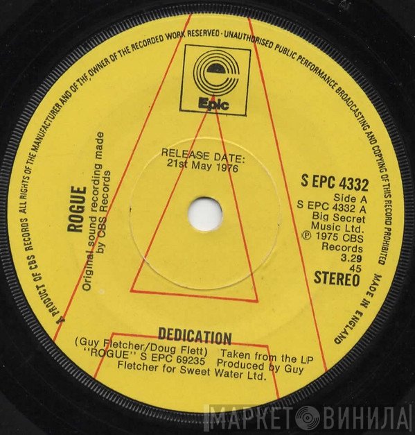 Rogue   - Dedication