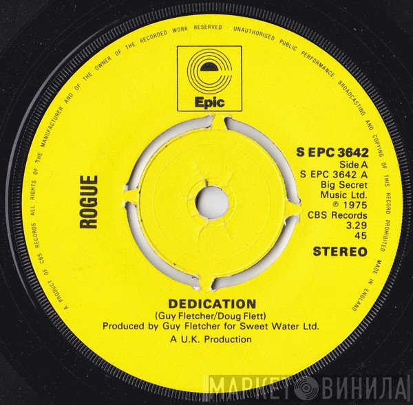 Rogue   - Dedication