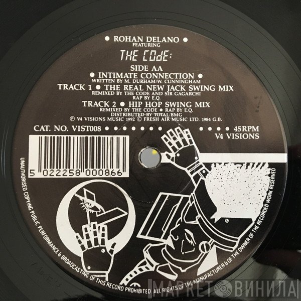 Rohan Delano Featuring The Code  - Intimate Connection