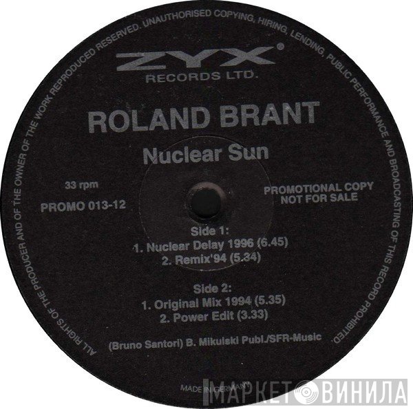 Roland Brant - Nuclear Sun