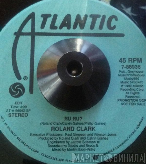 Roland Clark  - Ru Ru?