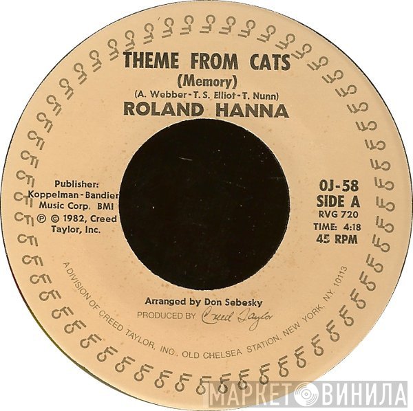 Roland Hanna  - Theme From Cats (Memory)