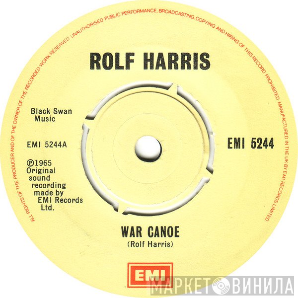 Rolf Harris - War Canoe