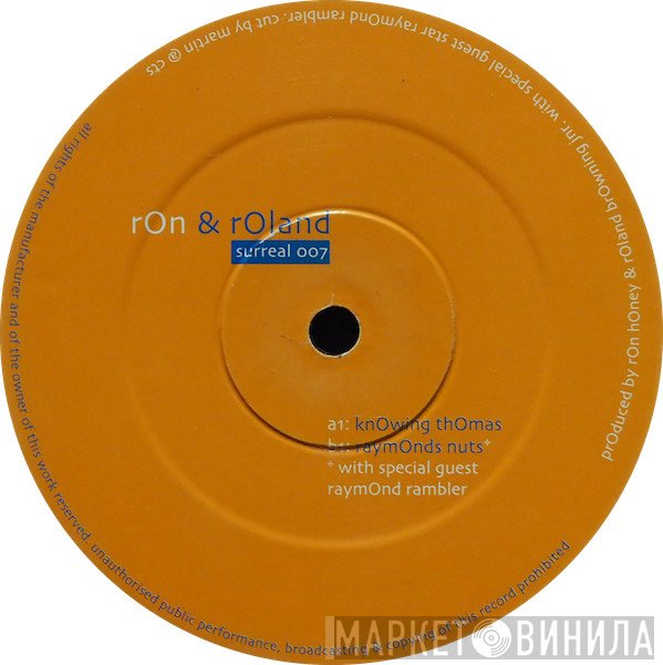 Ron & Roland - Knowing Thomas