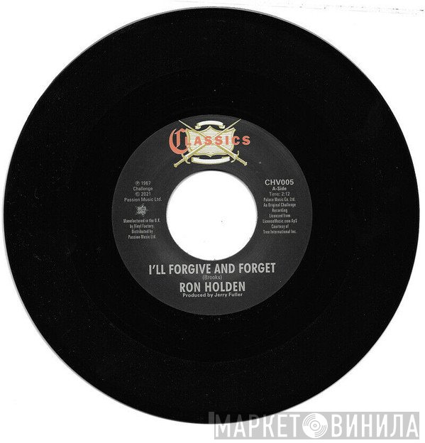 Ron Holden, Jerry Fuller - I'll Forgive And Forget / Double Life