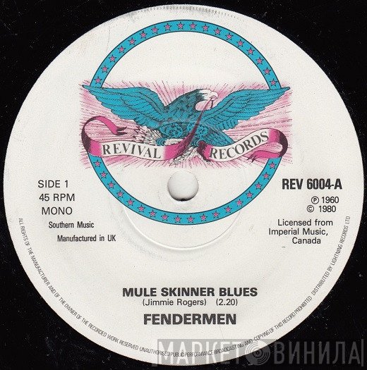 Ron Holden, The Fendermen - Mule Skinner Blues