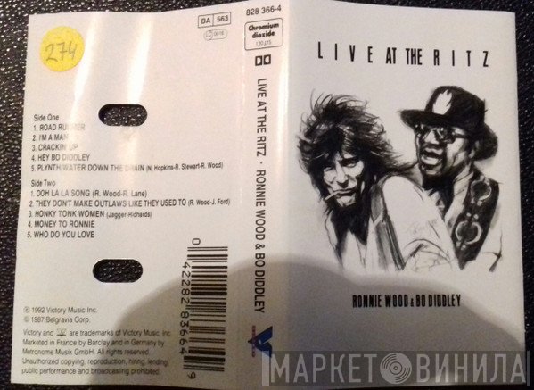 Ron Wood & Bo Diddley  - Live At The Ritz