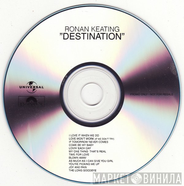 Ronan Keating  - Destination