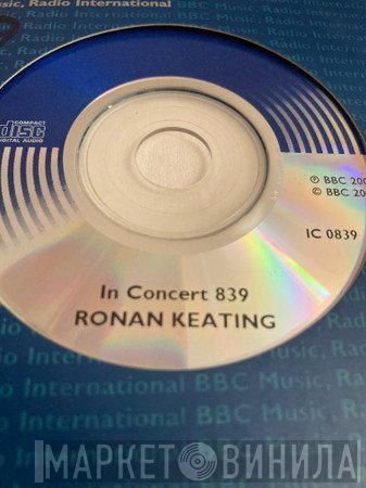 Ronan Keating  - In Concert 839