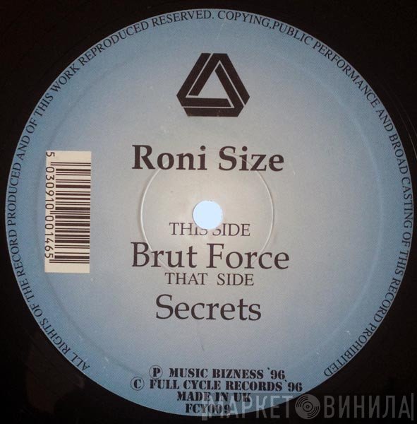 Roni Size  - Brut Force / Secrets